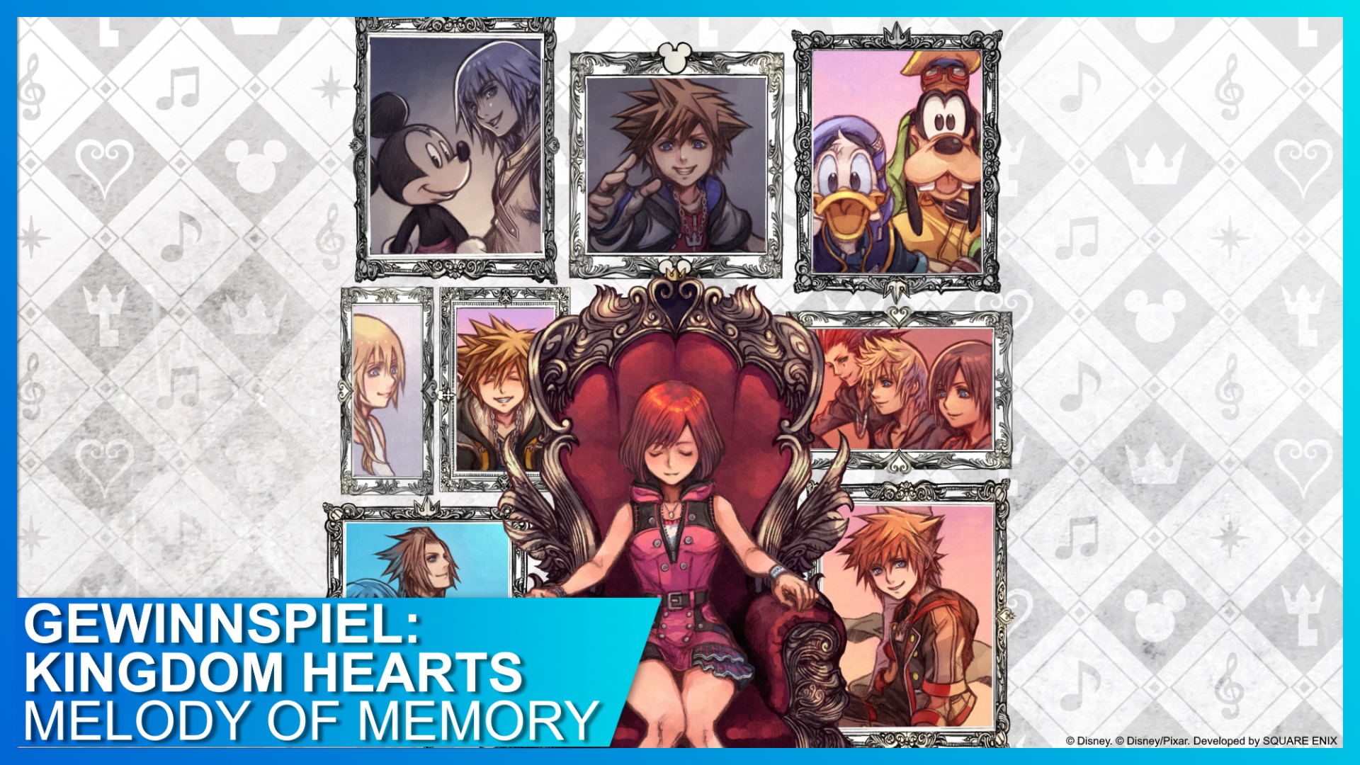 KINGDOM HEARTS Melody of Memory Gewinnspiel