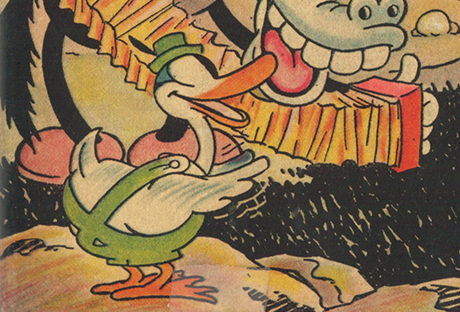 Die Disney Comics im Wandel der Zeit - Die Anfänge in den USA 4 Donald Duck first comic appearance