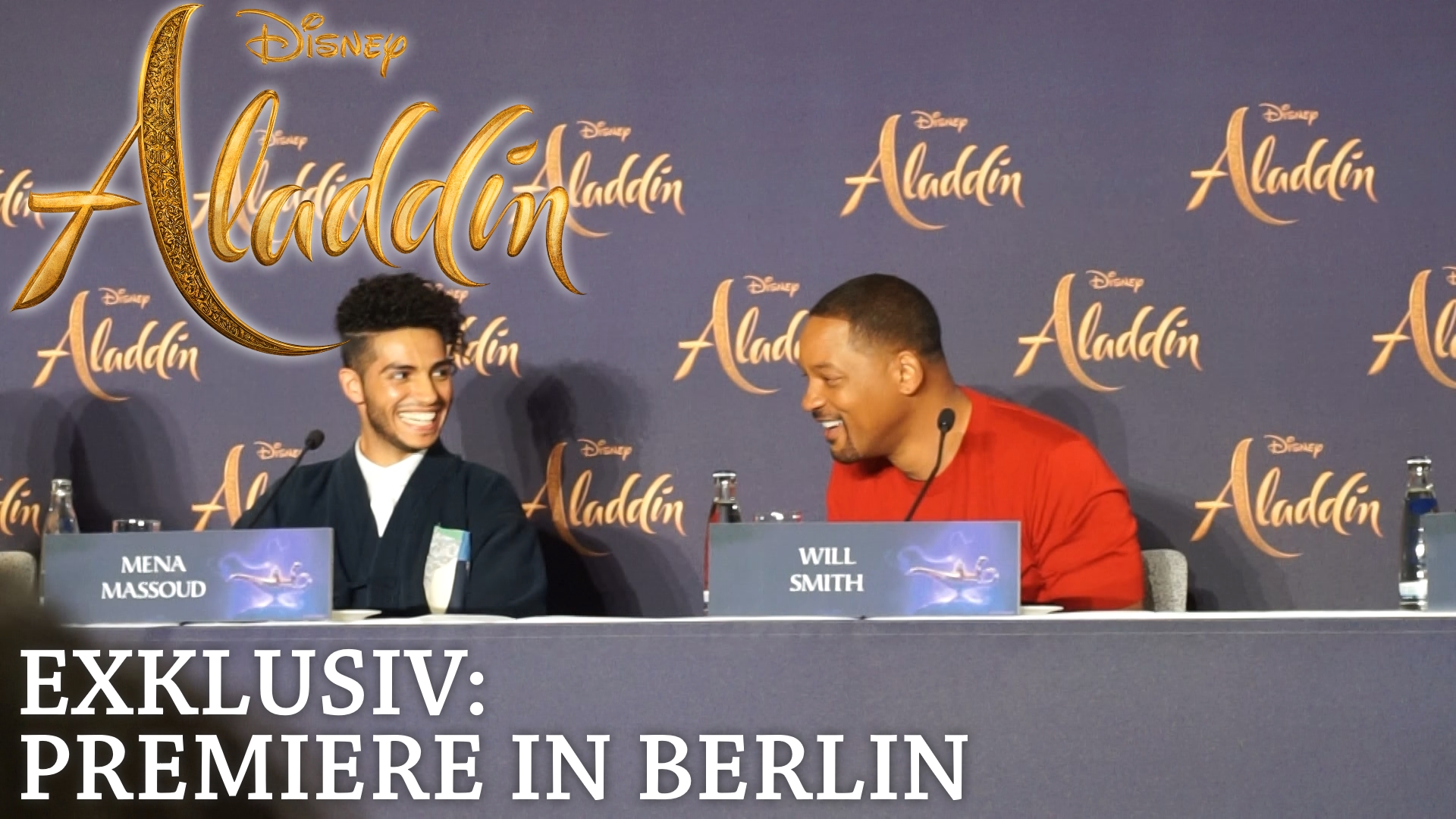 Aladdin Premiere in Berlin