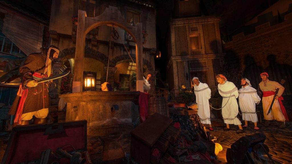 Pirates of the Caribbean attraction