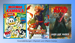 Überblick der Comictitel 07/2020