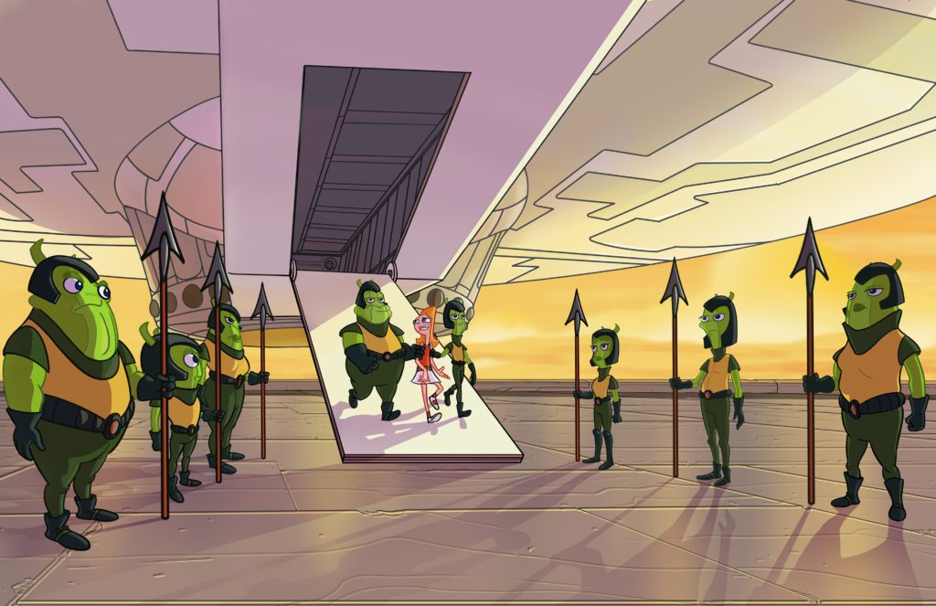 Jetzt heißt es „Candace gegen das Universum“ - im neuen „Phineas und Ferb“ Film! 5 155172 OffTheShip V2 1