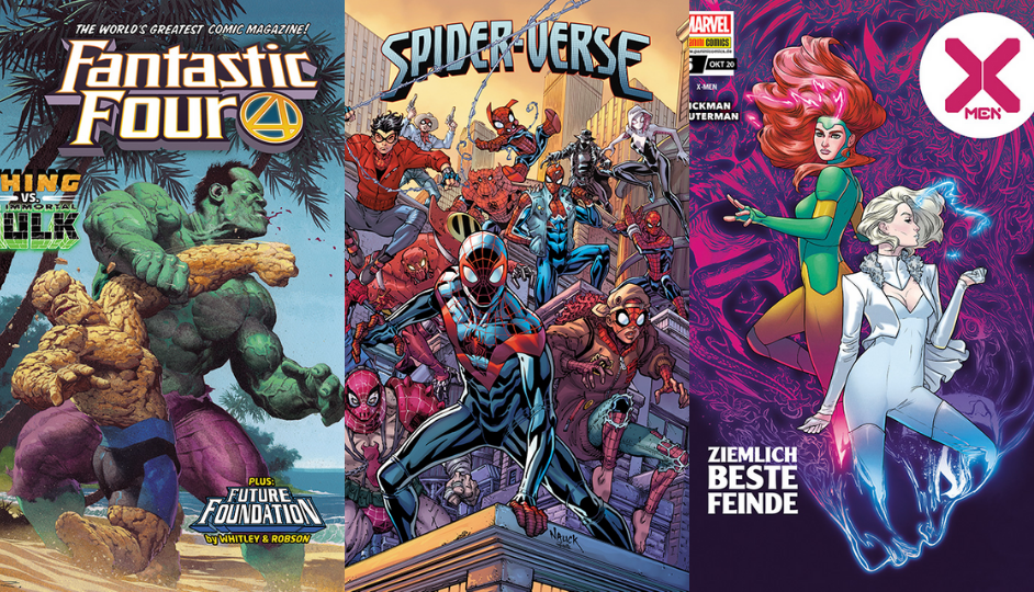 Überblick der Comictitel 09/2020 4 2 1