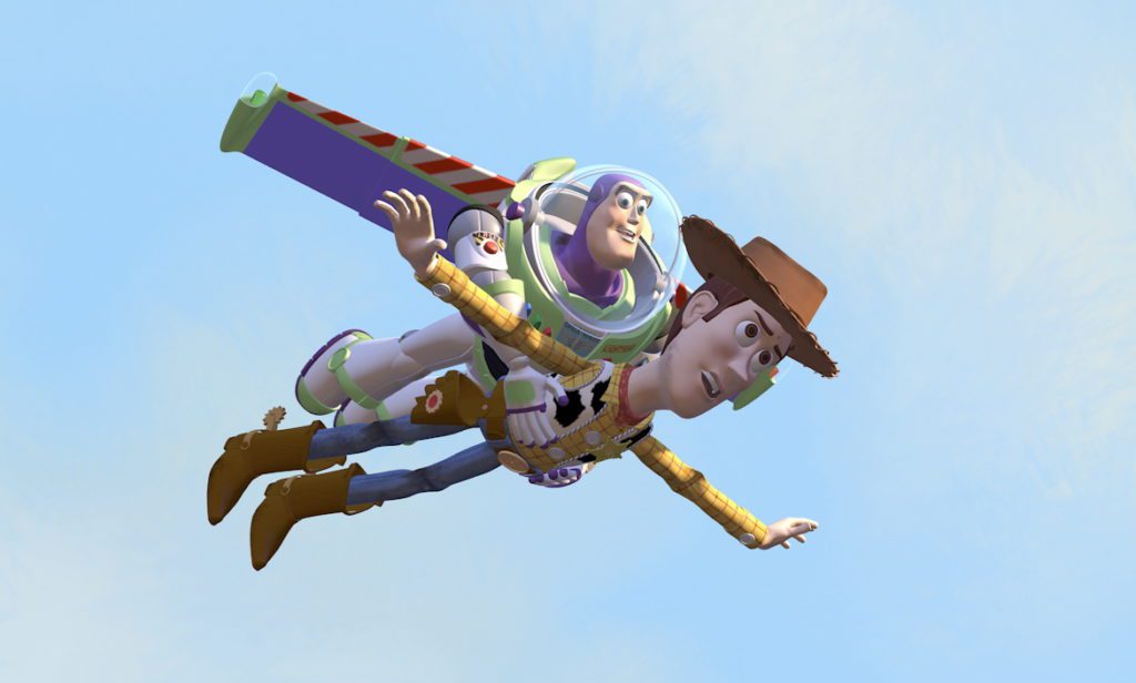 25. Jubiläum: Feiert mit uns das PIXAR FEST (und gewinnt ein Toy Story Fanpaket)! 3 Woody und Buzz in "Toy Story" (1995)
