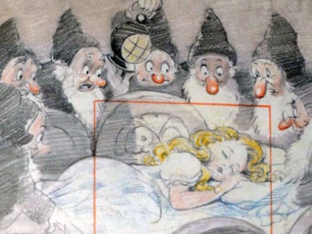 Es war einmal... Die Geschichte hinter der ersten Disney Prinzessin: Schneewittchen 7 Schneewittchen Entwürfe