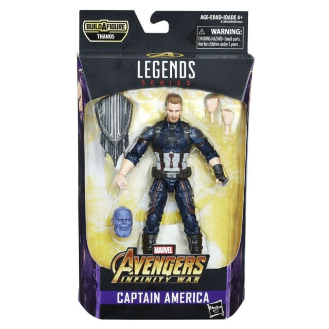 Marvel Legends Captain America (Avengers Endgame) with Thanos head