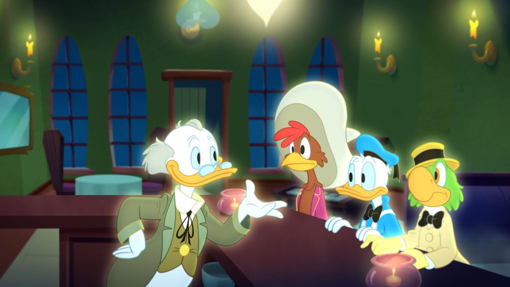 Geniale, neue Donald Duck Serie: Die Legende der Drei Caballeros 7 Emelrich Erpel mit Donald, José und Panchito in Die Legende der Drei Caballeros