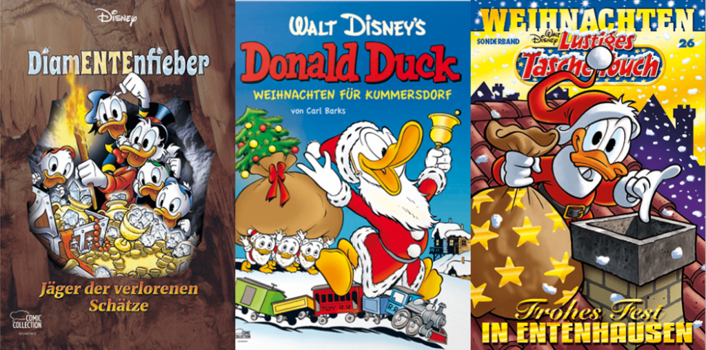 Überblick der Comictitel 11/2020 3 Disney Comics 11 2020