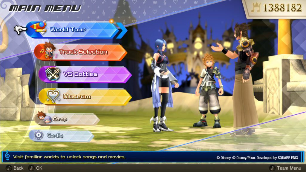 KINGDOM HEARTS Aqua, Ventus, Terra