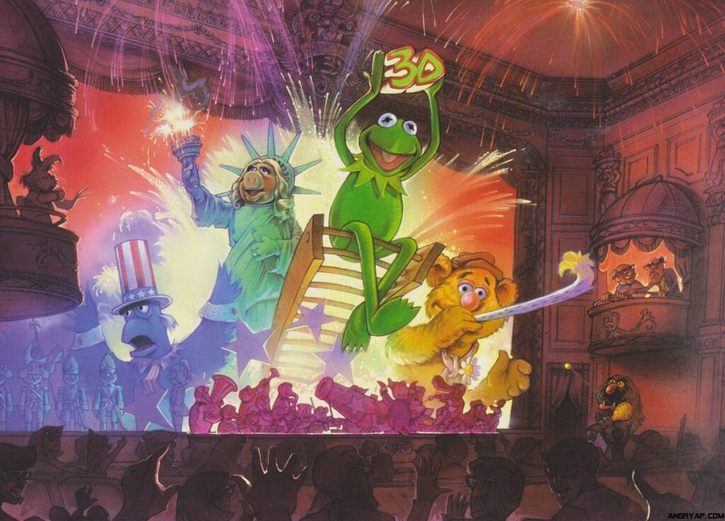 Kermit & Co.: Wie Jim Hensons Muppets zu Disney kamen 5 MuppetVision 3D Concept