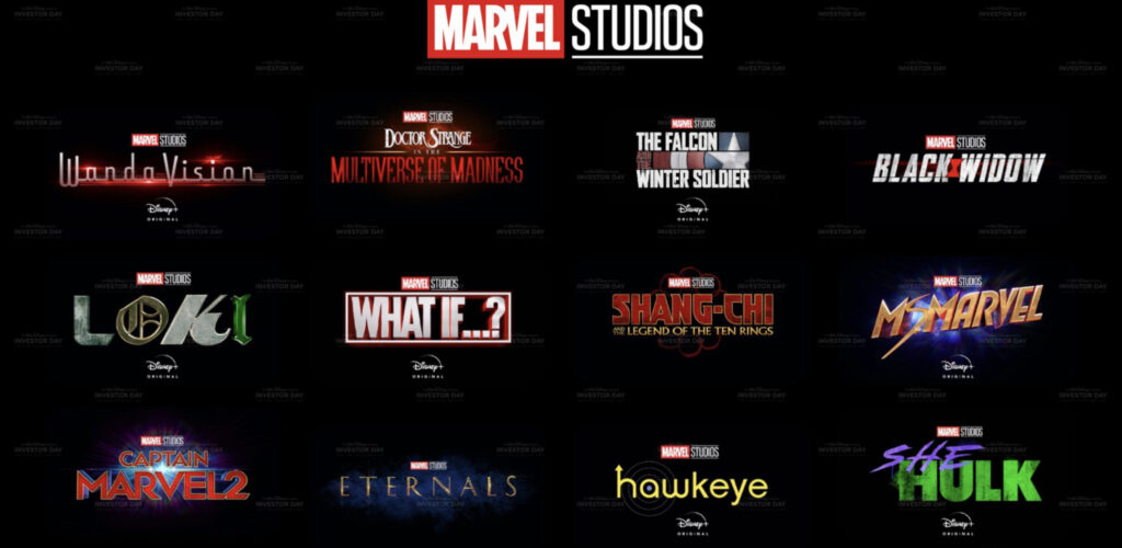 Marvel Studios Projekte für Disney+ und Kino ab 2021