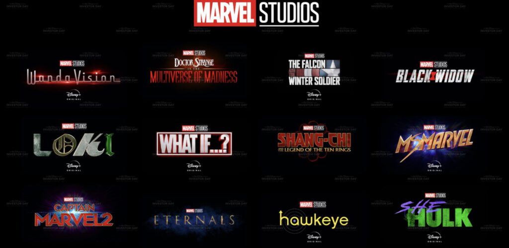 Marvel Studios Projekte für Disney+ und Kino ab 2021