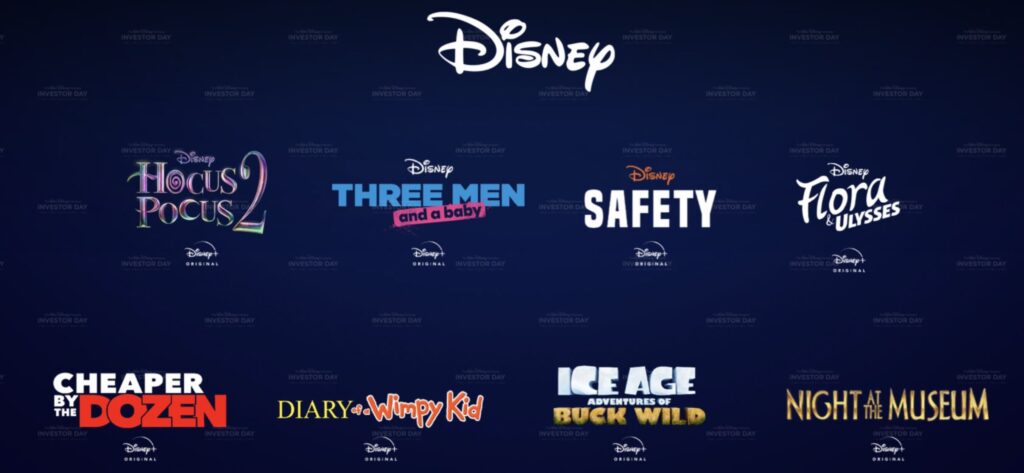Disney+ Projekte ab 2021