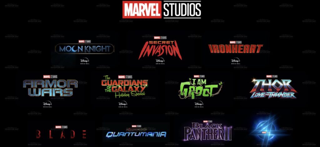 Marvel Studios Projekte für Disney+ und Kino ab 2021