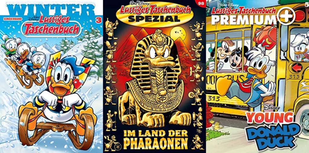 Überblick der Comictitel: Januar 2021 3 Disney Comics 01 2021