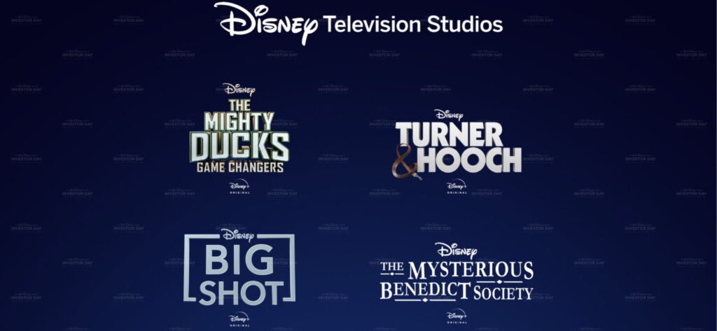 Disney Television Studios Projekte für Disney+