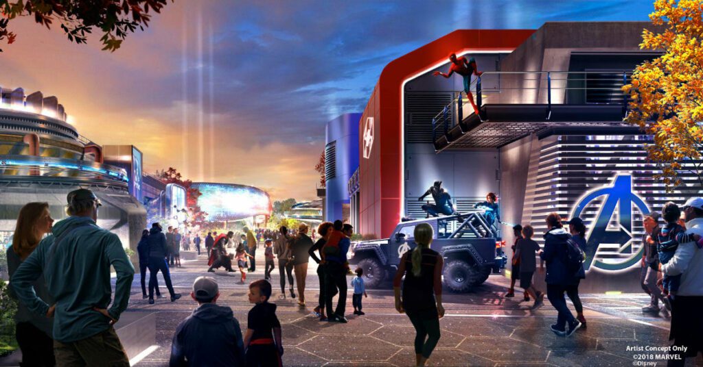 Disneyland Paris - Alle Programm Highlights, Neuheiten und Angebote zu der grandiosen Geburtstagsfeier zum 30. Jubiläum ab März 2022 6 Avengers Campus in Disneyland Paris' Walt Disney Studios Park