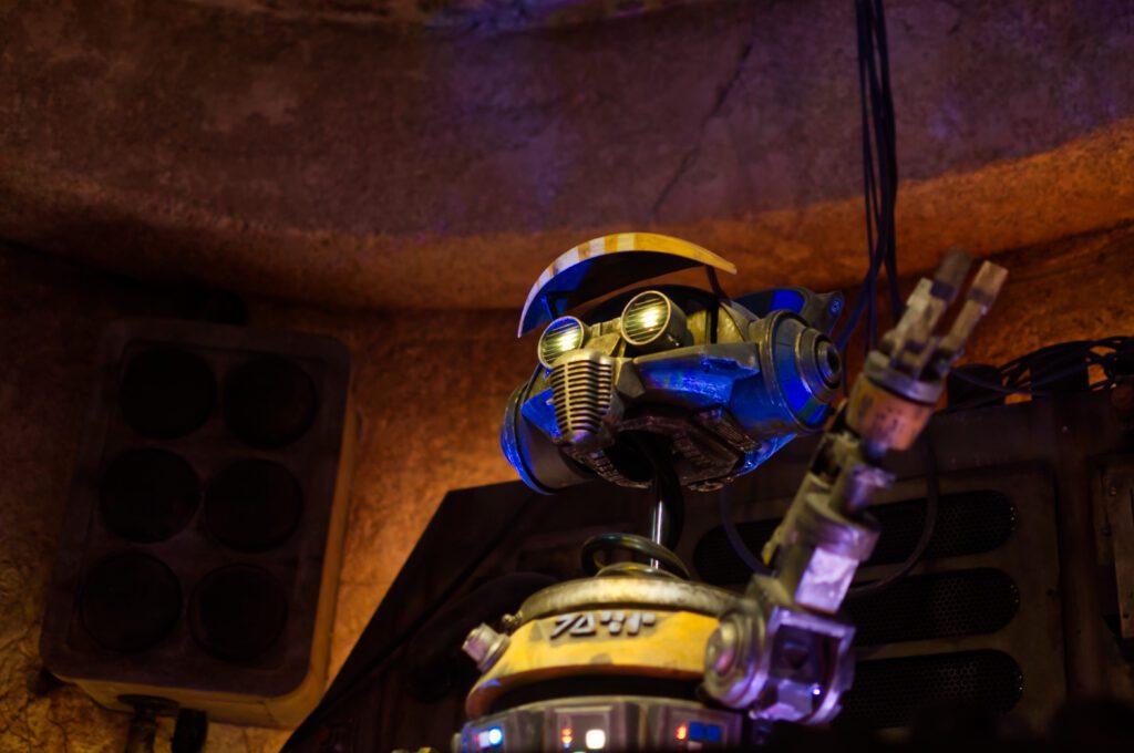 Star Tours: die erste Star Wars Attraktion 12 DJ Rex in Galaxy's Edge