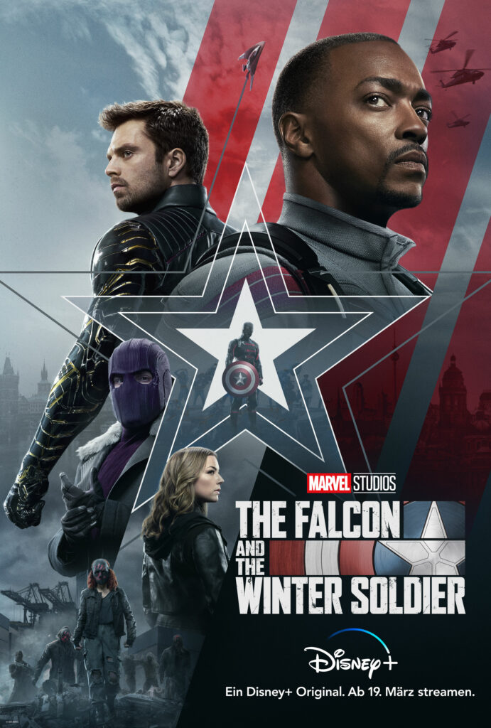 Deutsches Poster zu Marvel Studios' The Falcon and the Winter Soldier