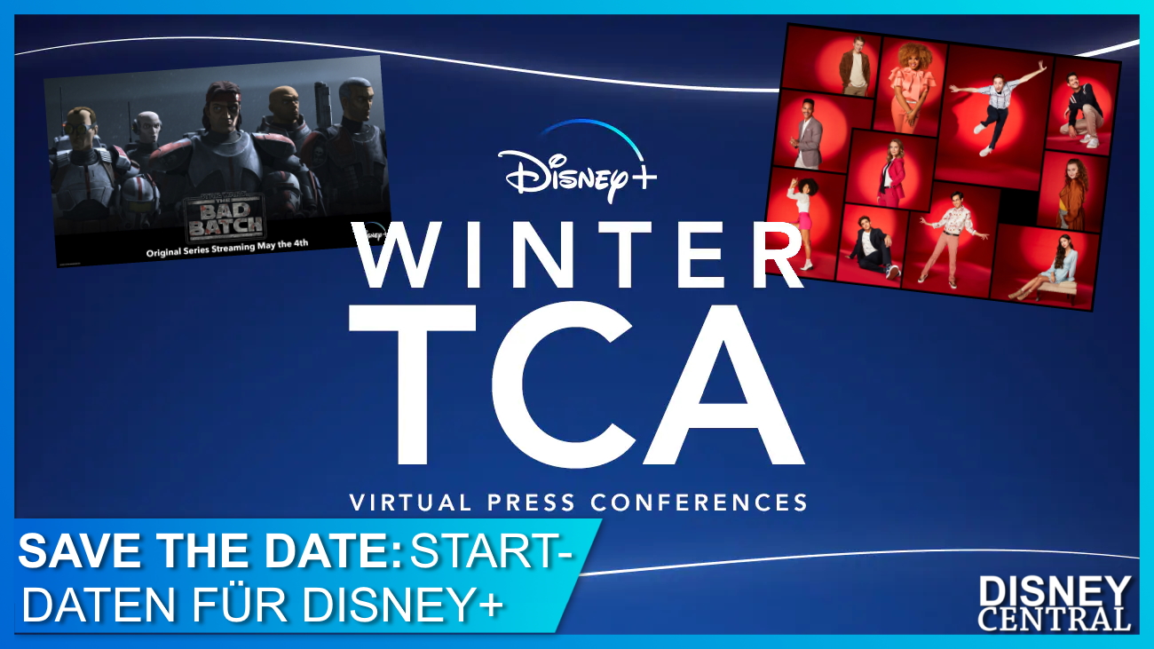 Disney+ Winter TCA Serien Ankündigungen