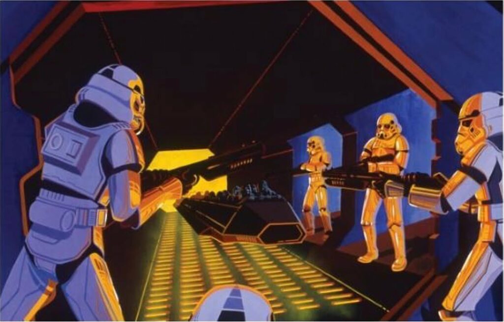Star Tours: die erste Star Wars Attraktion 5 Tomorrowland StarWars Coaster c Disney