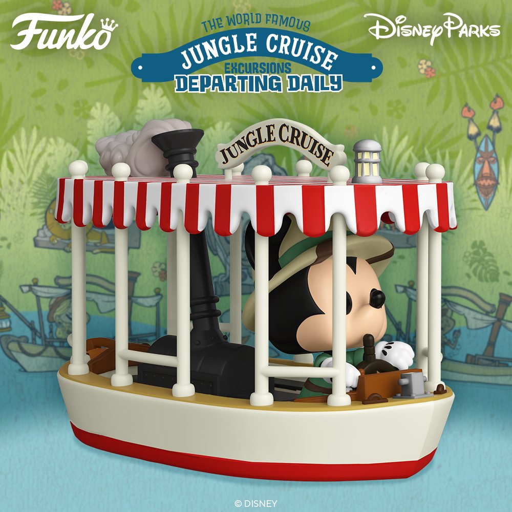 Die bunte Welt der Funko Pop!s - Entdeckt mit uns die Disney-Neuheiten 3 Funko Pop Jungle Cruise Skipper Mickey Mouse