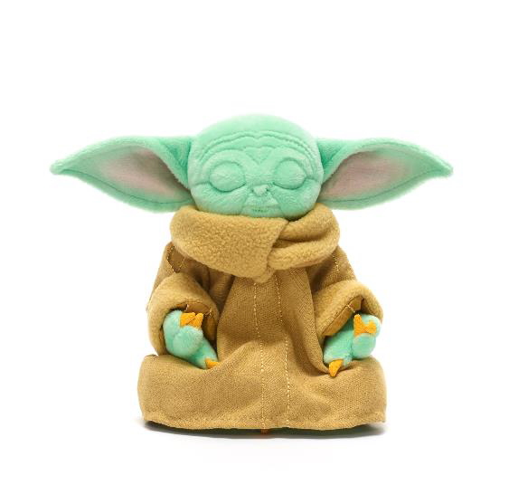 Grogu Baby Yoda Kind meditierend