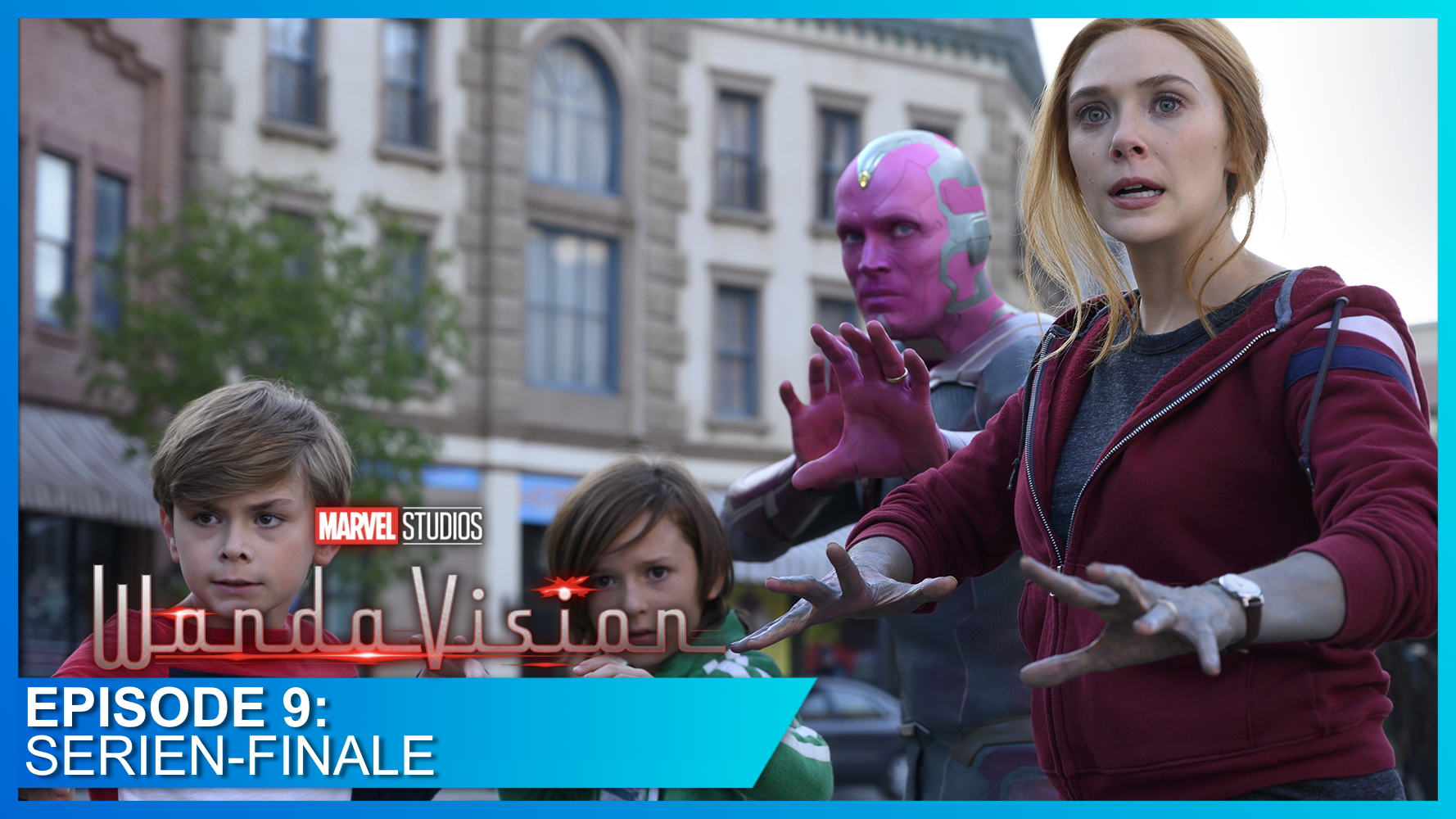 Wanda, Vision, Billy und Tommy