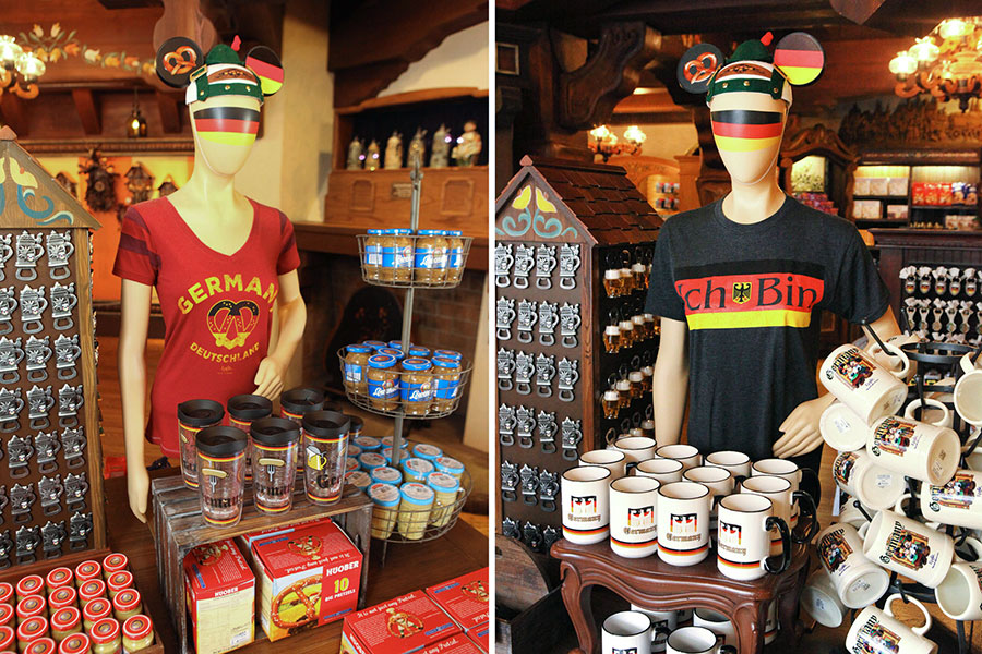 Disney CRP: Alles zur Arbeit im Merchandise im Germany Pavilion - Cultural Representative Program 4 Disney Deutschland Merchandise-Produkte im „Volkskunst“-Shop