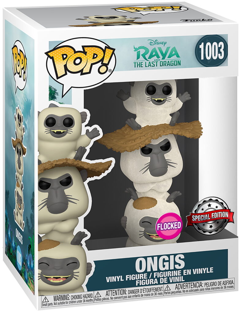 Funko Pop Ongis flocked special edition