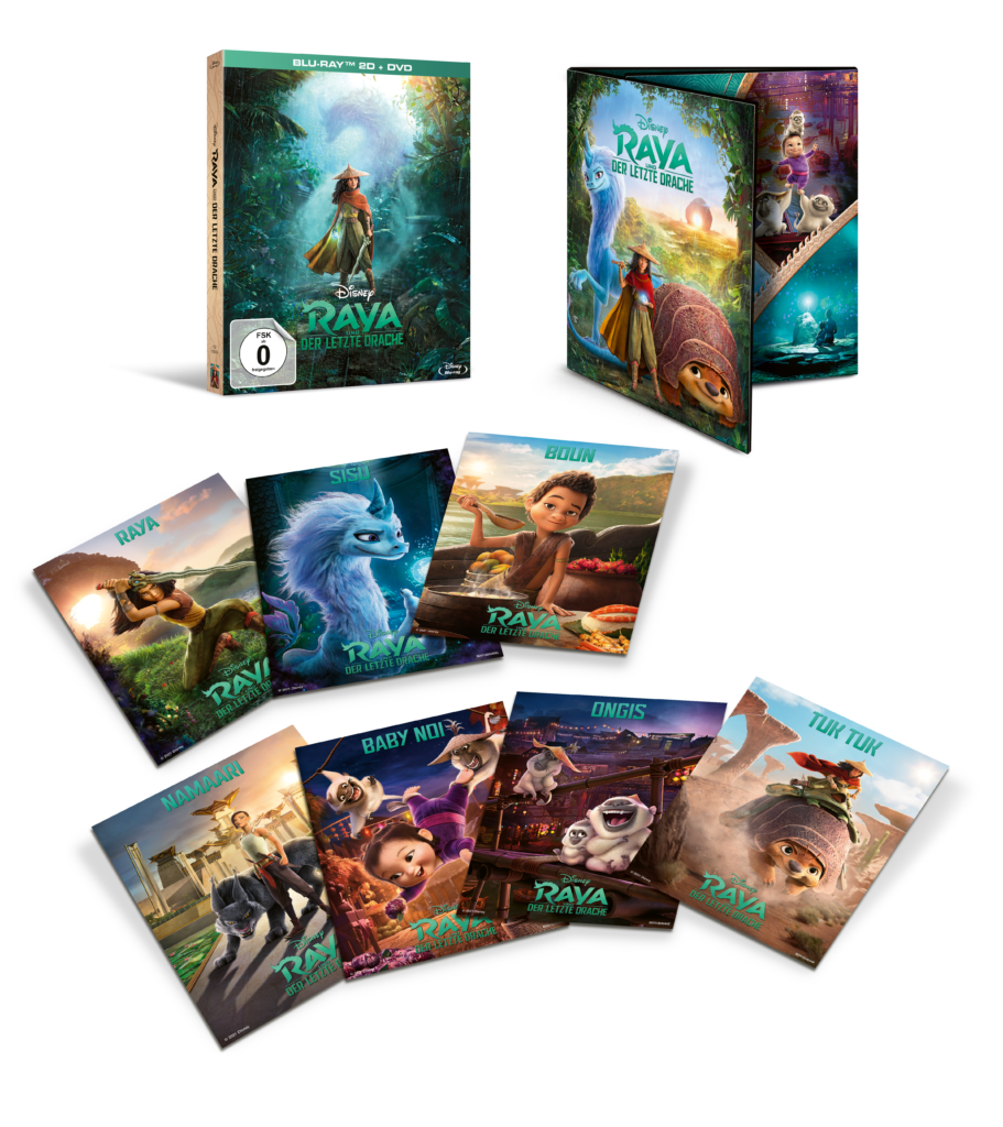 Raya und der letzte Drache: Ab heute auf Blu-ray und DVD! 6 Raya und der letzte Drache Blu-ray DVD Deluxe Set