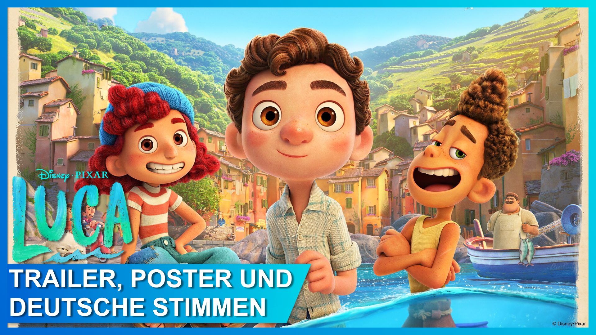 Luca Trailer und Poster