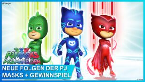 Verlosung: Staffelstart von „PJ Masks – Pyjamahelden“ im Disney Channel