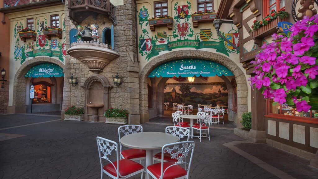 Disney CRP: Biergarten und Co. - Die Arbeit in Food & Beverage im Cultural Representative Program im Germany Pavilion 5 Sommerfest Snacks at Epcot Germany