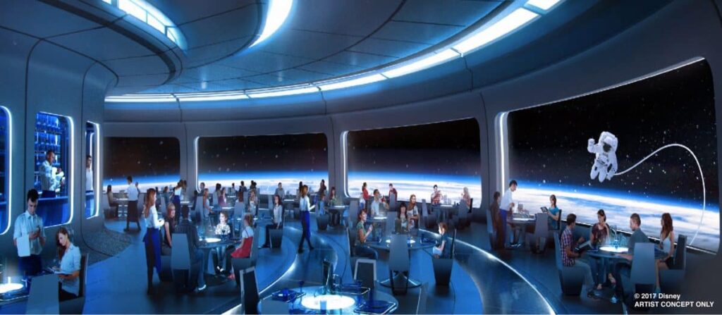 Disney CRP: Welche Möglichkeiten gibt es außer Food und Merchandise bei den Disney Programs? 3 Space 220 Restaurant