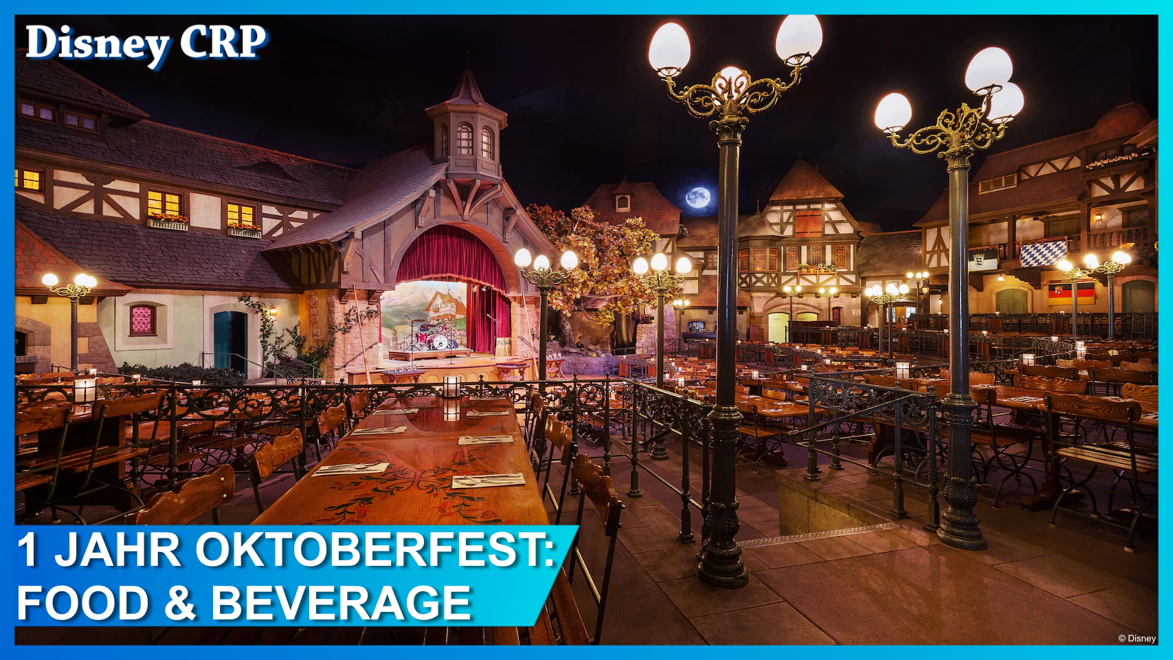 Biergarten Restaurant Disney CRP