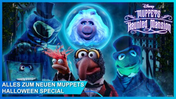 Happy Halloween! In „Muppets Haunted Mansion“ trifft Disneyland auf die Muppets – im neuen Crossover auf Disney+