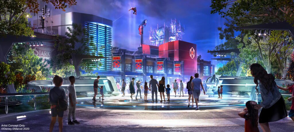 Der Avengers Campus ist JETZT eröffnet - Alles zum neuen Marvel Land in Disneyland! 7 Spider-Man WEB at Avengers Campus in Disney California Adventure