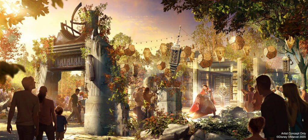 Der Avengers Campus ist JETZT eröffnet - Alles zum neuen Marvel Land in Disneyland! 6 Doctor Strange: Avengers Campus in Disney California Adventure