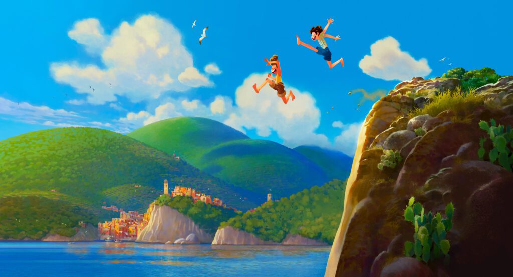 Filmkritik zu „LUCA“ - Disney·Pixars Sommer-Abenteuer im italienischen Paradies! 3 Luca concept art