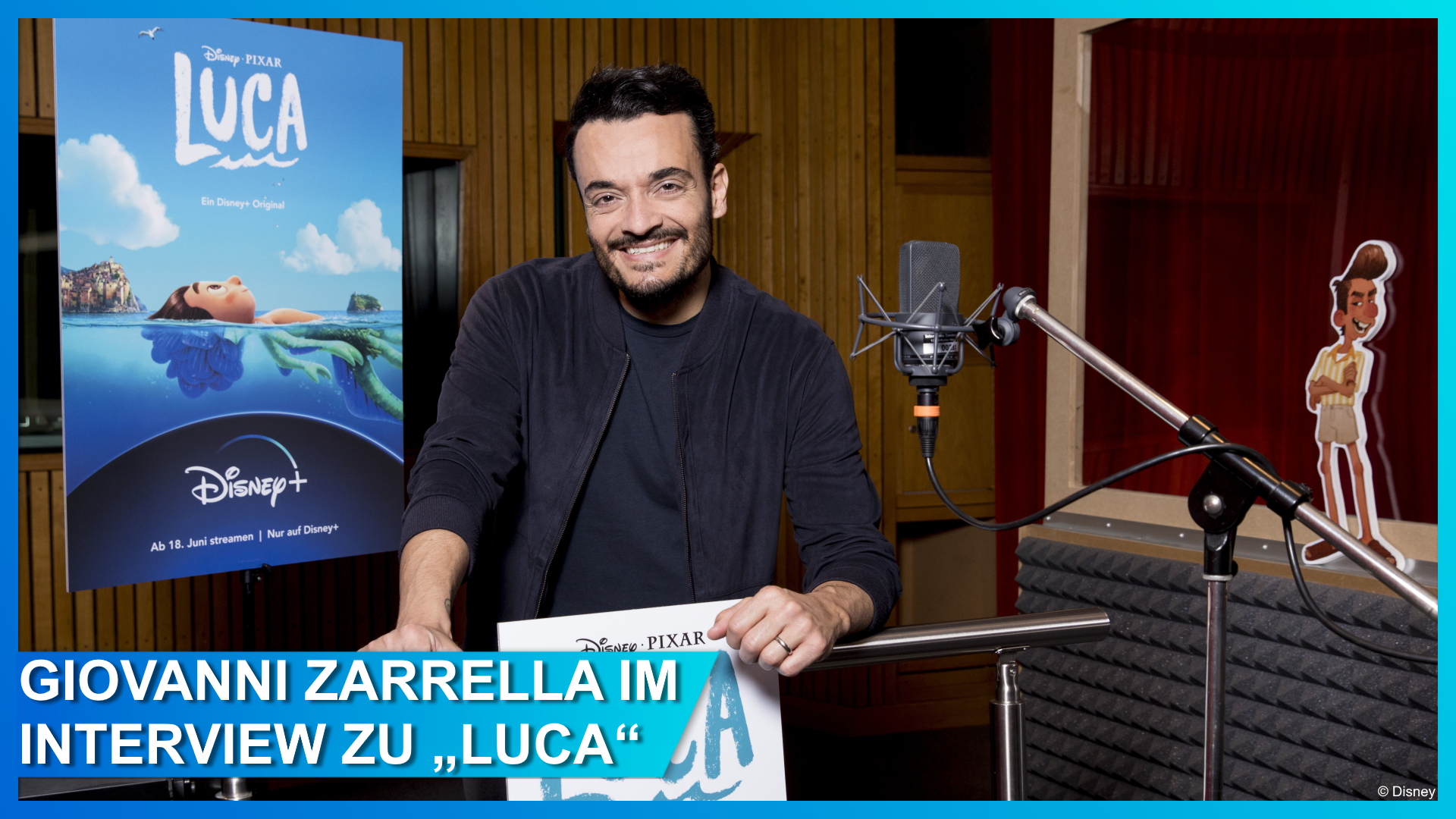 Giovanni Zarrella im Interview über seine Rolle in Disney-Pixars Luca