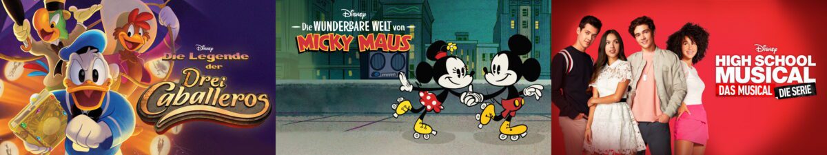 Disney+: Unsere Top Empfehlungen und unsere Wunschliste 3 3 Caballeros Wonderful World of Mickey HSMTMTS