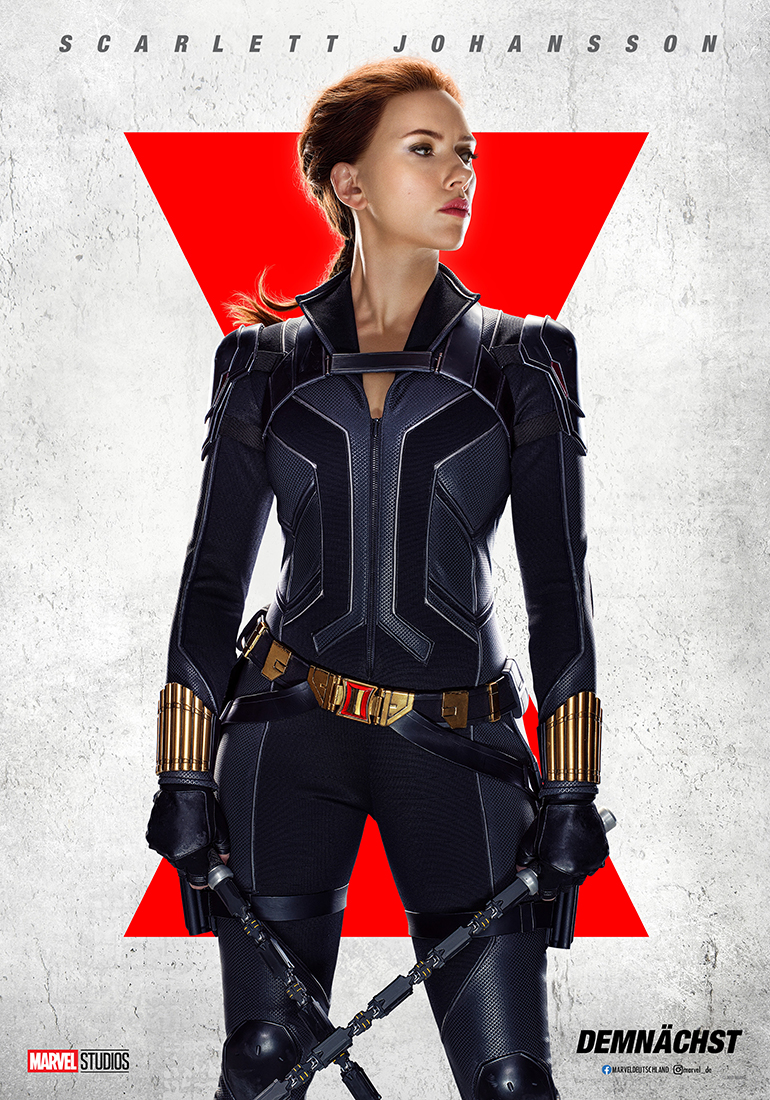 BLUE BAYOU IN CINEMA CHARACTER BANNERS BLACK WIDOW GERMANY