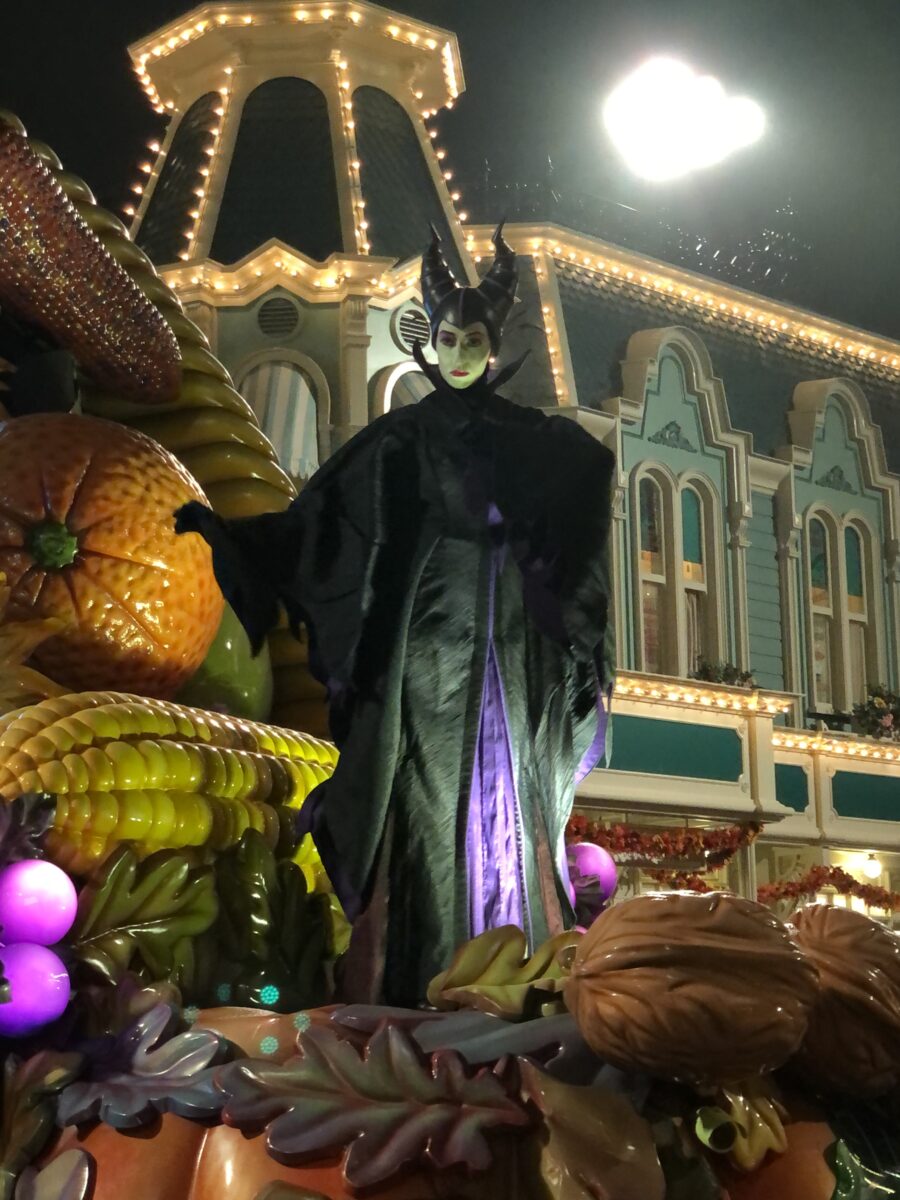 Maleficent at Disneyland Paris for Halloween