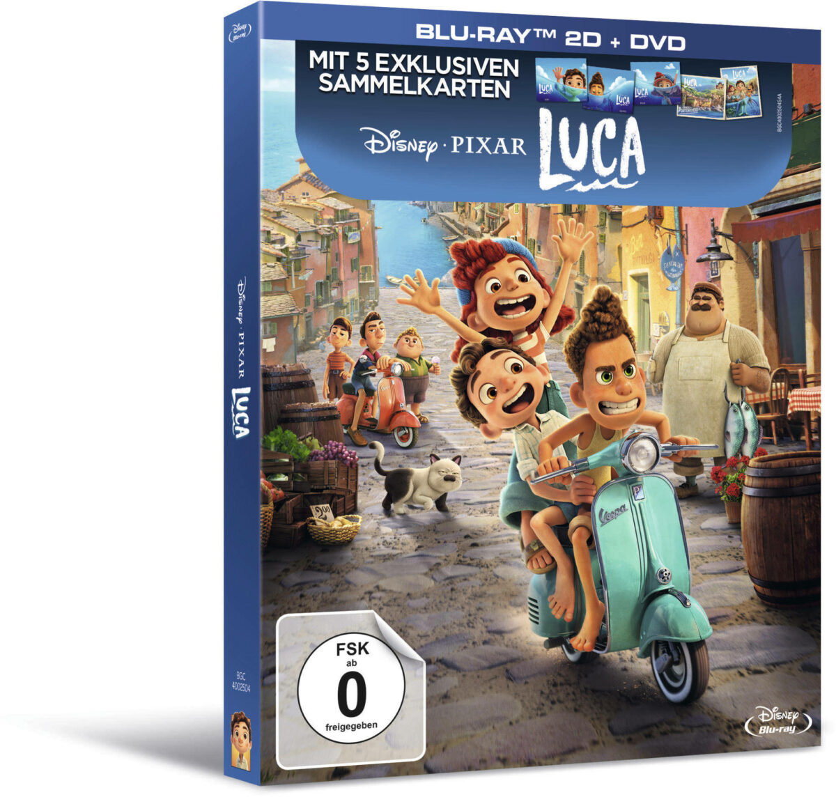Luca BD DVD Deluxe Set Sticker 3PA lowres