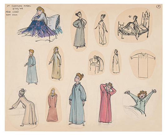 Vom drohenden Bankrott zum Welterfolg: Disneys Cinderella Story (1950) 11 Cinderella Sketches