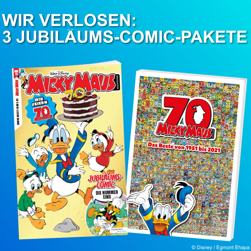 70 Jahre Micky Maus Magazin Jubiläums-Ausgabe