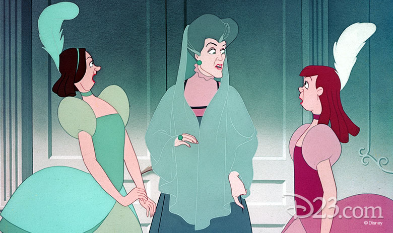Vom drohenden Bankrott zum Welterfolg: Disneys Cinderella Story (1950) 6 Lady Tremaine und ihre Töchter Anastasia und Drizella