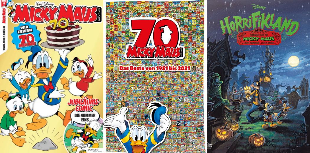 Disney Comic-Schau August 2021 3 70 Jahre Micky Maus Magazin