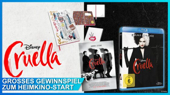 Verlosung: Jetzt „CRUELLA“ Fanpaket inkl. Blu-ray gewinnen!